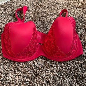 Soma laced Red bra